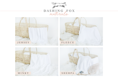 Personalized Floral Swaddle