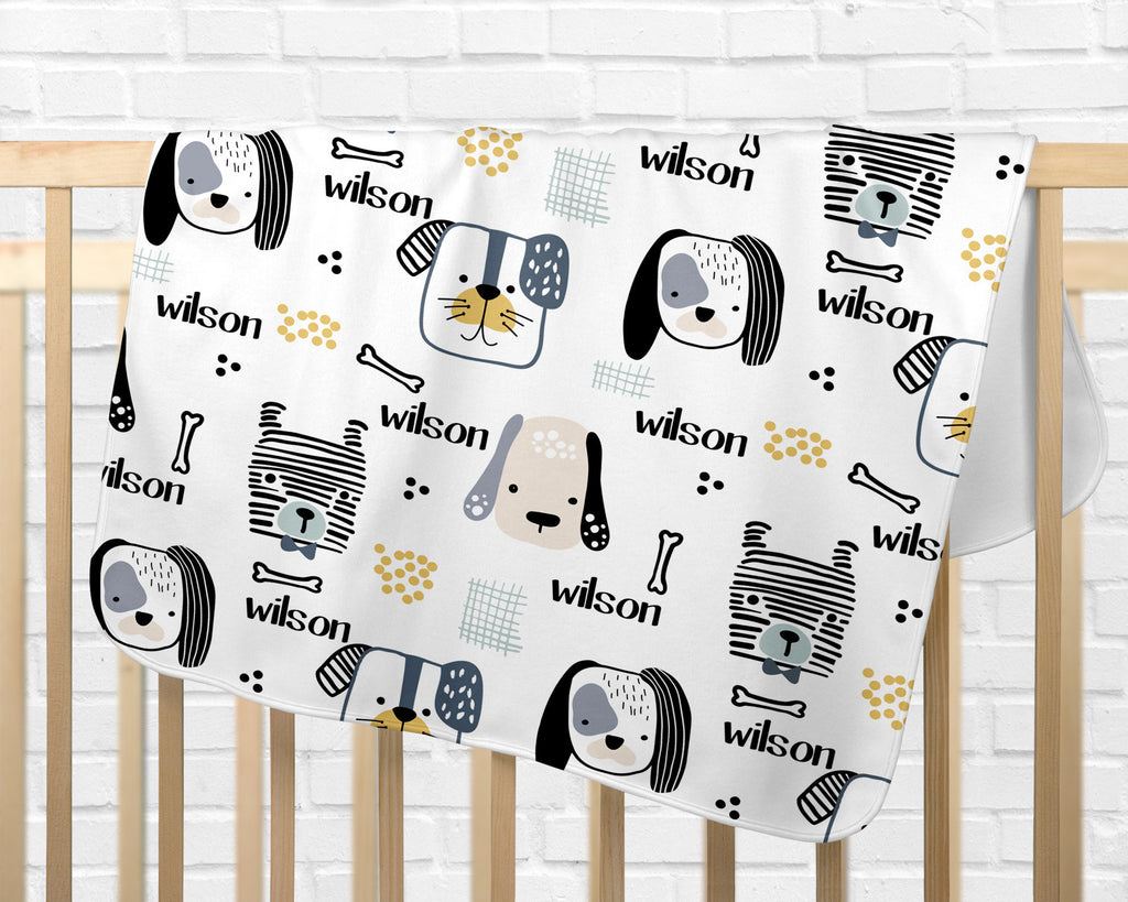 Personalized Puppy Swaddle