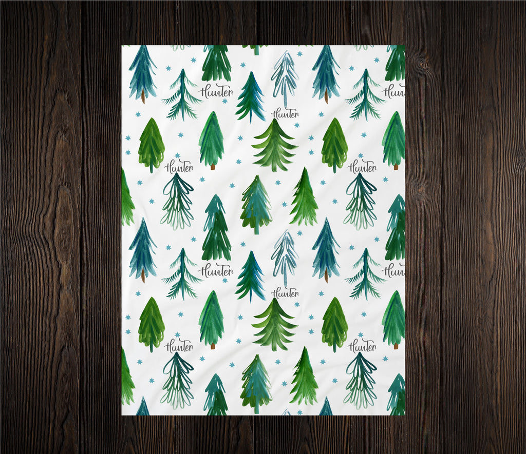 Personalized Christmas Swaddle