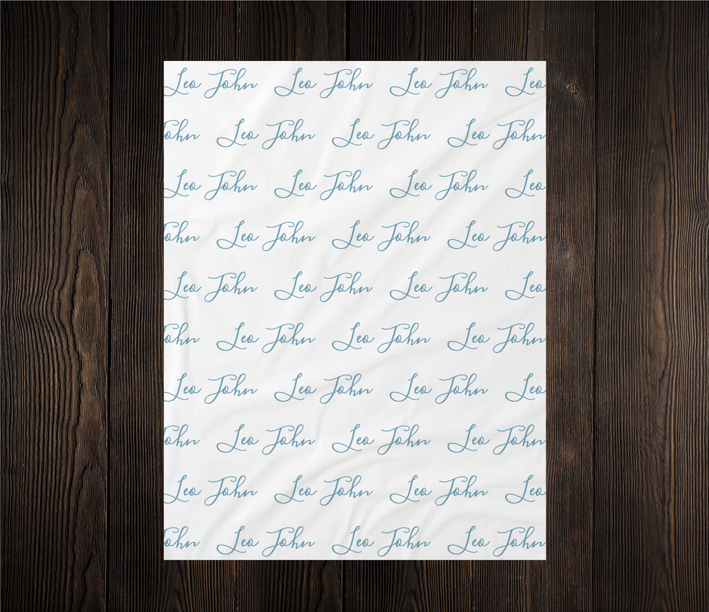 Personalized Name Swaddle
