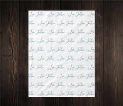 Personalized Name Swaddle