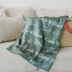 Personalized Name Blanket,  NB05