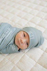 Personalized Baby Swaddle Blanket, Perfect Baby Shower Gift JS12