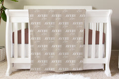 Personalized Name Blanket  NB17