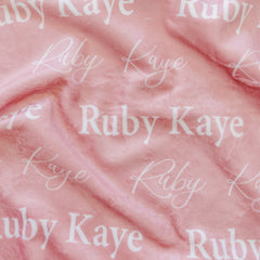 Personalized Name Blanket,  NB09