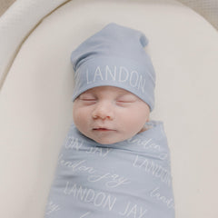 Personalized Baby Swaddle Blanket, Perfect Baby Shower Gift JS12