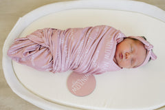 Personalized Baby Swaddle Blanket, Perfect Baby Shower Gift JS12