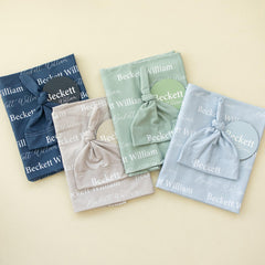 Personalized Baby Swaddle Blanket, Perfect Baby Shower Gift JS01