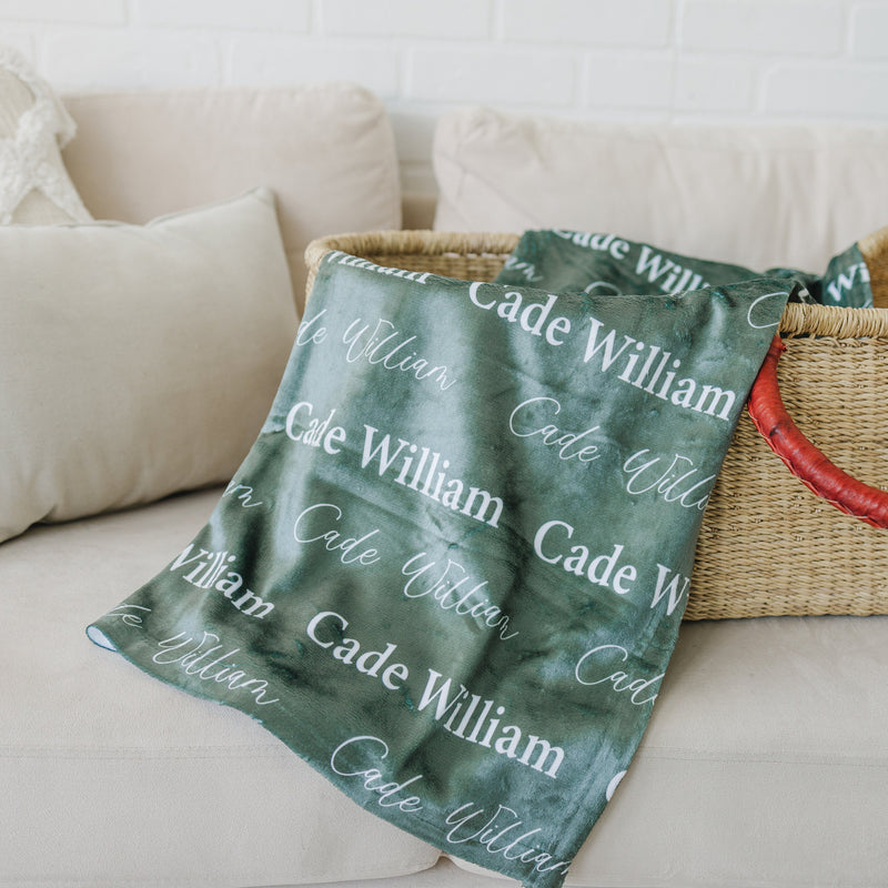 Personalized Name Blanket,  NB06