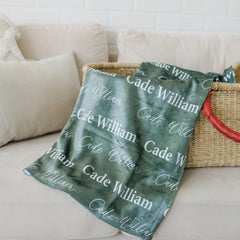 Personalized Name Blanket,  NB06