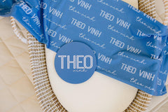 Personalized Baby Swaddle Blanket, Perfect Baby Shower Gift JS43