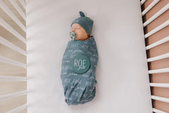 Personalized Baby Swaddle Blanket, Perfect Baby Shower Gift JS12