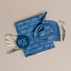 Personalized Baby Swaddle Blanket, Perfect Baby Shower Gift JS12