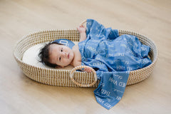Personalized Baby Swaddle Blanket, Perfect Baby Shower Gift JS43