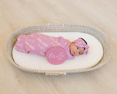 Personalized Baby Swaddle Blanket, Perfect Baby Shower Gift JS44