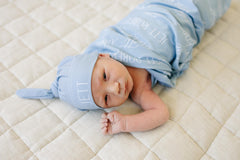 Personalized Baby Swaddle Blanket, Perfect Baby Shower Gift JS12