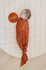 Personalized Baby Swaddle Blanket, Perfect Baby Shower Gift JS12