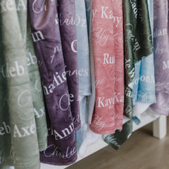 Personalized Name Blanket,  NB05