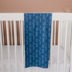 Personalized Baby Swaddle Blanket, Perfect Baby Shower Gift JS12