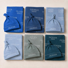 Personalized Baby Swaddle Blanket, Perfect Baby Shower Gift  JS54