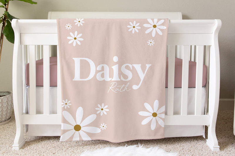 Daisy Personalized Blanket,   BB45