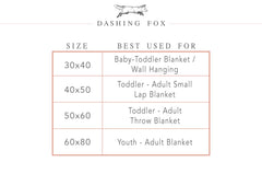 Personalized Name Blanket  NB34