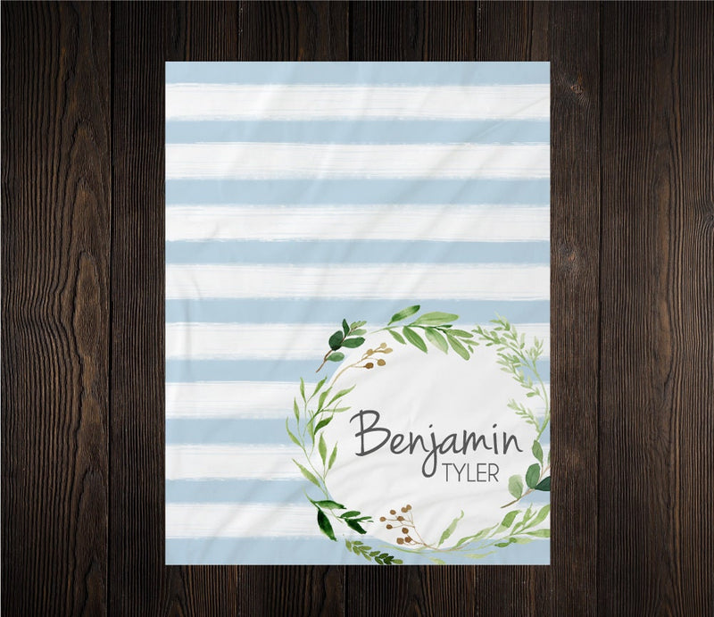 Personalized Baby Blanket Customized Gifts Soft Fleece Minky Baby Shower Gift Newborn Gift Blanket Keepsake Baby Boy Monogram