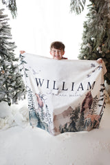 Woodland Theme, Adventure Seeker Blanket