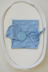 Personalized Baby Swaddle Blanket, Perfect Baby Shower Gift JS12