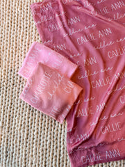 Personalized Name Blanket  NB34