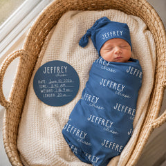 Personalized Baby Swaddle,  Optional Name Sign Add On JS55