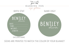 PPersonalized Baby Swaddle Blanket, Perfect Baby Shower Gift  JS55