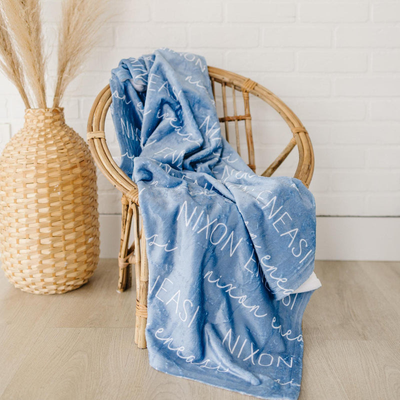 Personalized Name Blanket