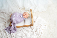 Gender Neutral Hospital Name Blanket, Baby Shower GiftJS19