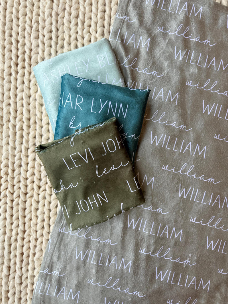 Personalized Name Blanket NB34