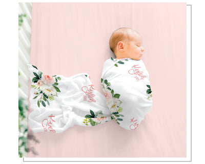 CUSTOM BABY SWADDLES