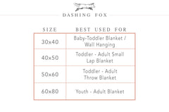 Personalized Name Blanket  NB34