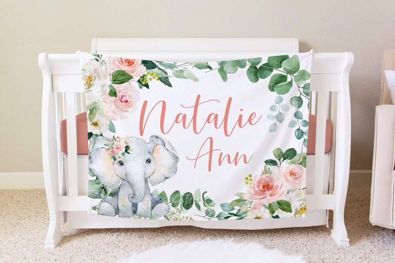 Personalized Baby Name Blanket