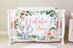 Personalized Baby Name Blanket