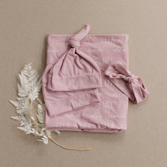 Personalized Baby Swaddle Blanket, Perfect Baby Shower Gift JS12