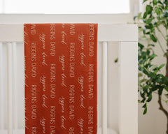 Personalized Baby Swaddle Blanket, Perfect Baby Shower Gift JS12