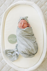 Personalized Baby Swaddle Blanket, Perfect Baby Shower Gift JS12
