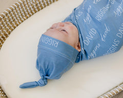 Personalized Baby Swaddle Blanket, Perfect Baby Shower Gift JS12