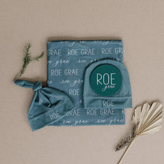 Personalized Baby Swaddle Blanket, Perfect Baby Shower Gift JS12