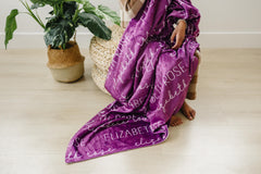 Personalized Name Blanket,NB34