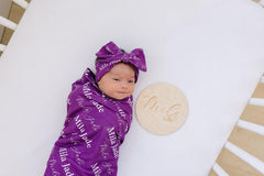 Personalized Baby Swaddle Blanket, Perfect Baby Shower Gift JS44