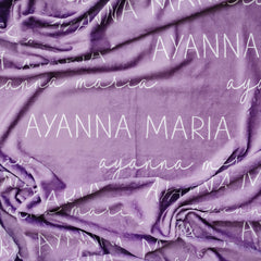 Personalized Name Blanket,NB34