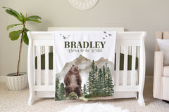 Woodland Bear Blanket