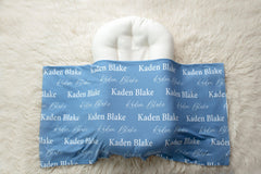 Gender Neutral Hospital Name Blanket, Baby Shower GiftJS18