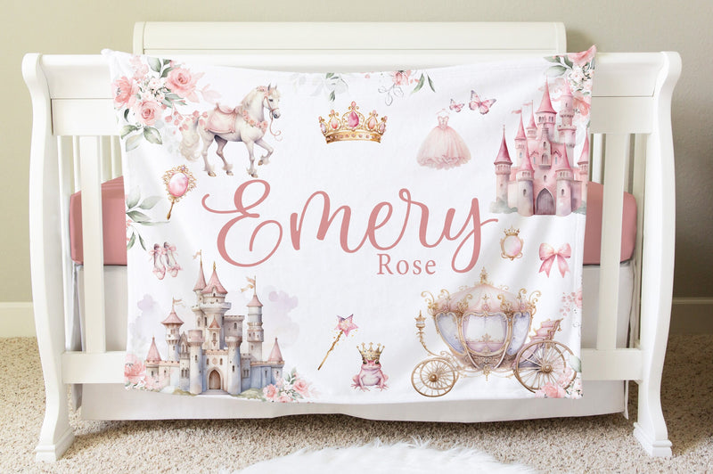 Princess Personalized Blanket, BB43